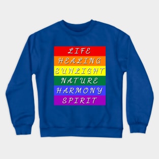 Pride Flag Meaning  LGBTQ Crewneck Sweatshirt